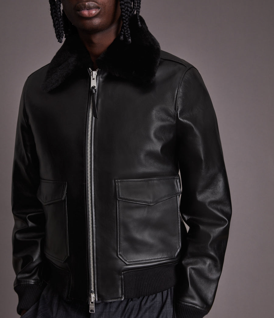 Worgan Shearling Aviator Jacket