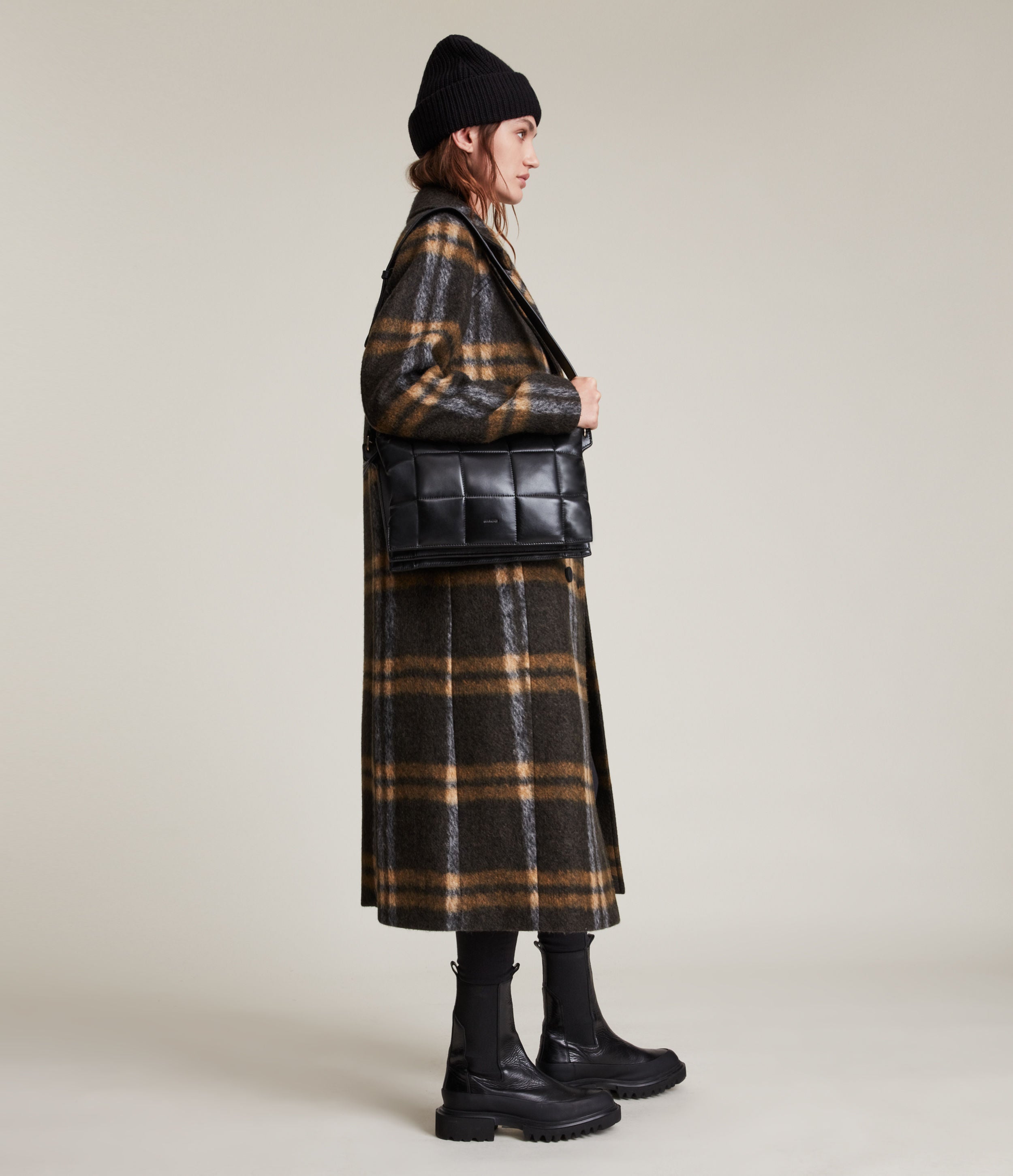 Ensley Wool Blend Check Coat – Saints & Sinners